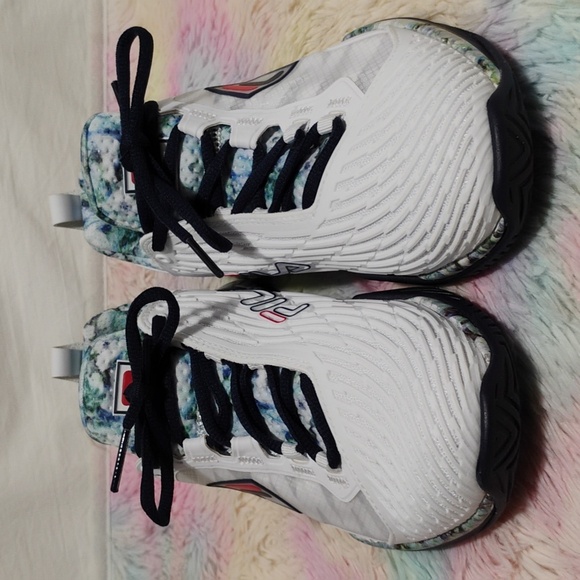 NWOT Fila Women's Speedserve Energized Multicolor Pattern Shoes 7.5 (X-105 CRATE - Picture 3 of 12